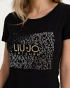 Liu Jo čierne dámske tričko galéria