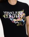 Versace Jeans Couture čierne dámske tričko galéria