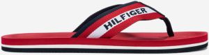 Tommy Hilfiger červené pánske žabky Sporty Comfort Beach