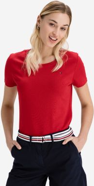 Tričká s krátkym rukávom pre ženy Tommy Hilfiger - červená