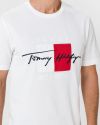 Tričká s krátkym rukávom pre mužov Tommy Hilfiger - biela galéria