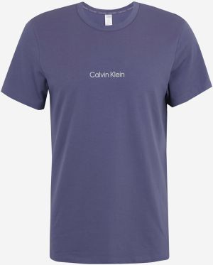 Calvin Klein fialové tričko s logom