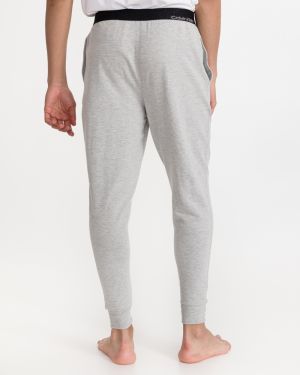Calvin Klein sivé pánske pyžamové nohavice galéria