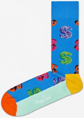 Happy Socks Andy Warhol Dollar Ponožky Modrá