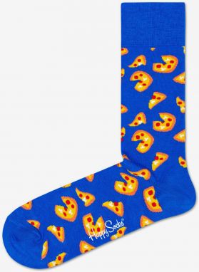 Happy Socks Pizza Ponožky Modrá