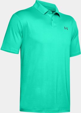 Under Armour Performance Polo Tričko Modrá Zelená