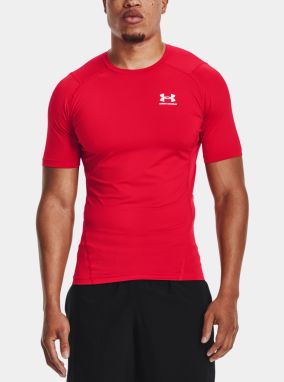 Under Armour pánske tričko UA HG Armour Comp SS-RED