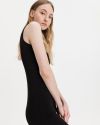 Šaty na denné nosenie pre ženy KARL LAGERFELD - čierna galéria