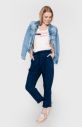 Nohavice pre ženy Pepe Jeans - modrá galéria