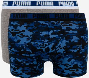 Boxerky pre mužov Puma - modrá, sivá
