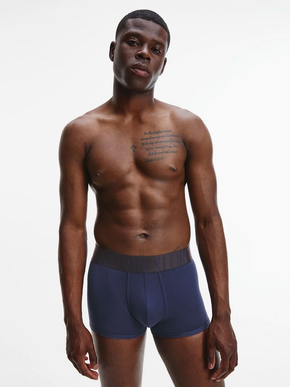 Calvin Klein 2 pack boxeriek v tmavomodrej a lososovej farbe