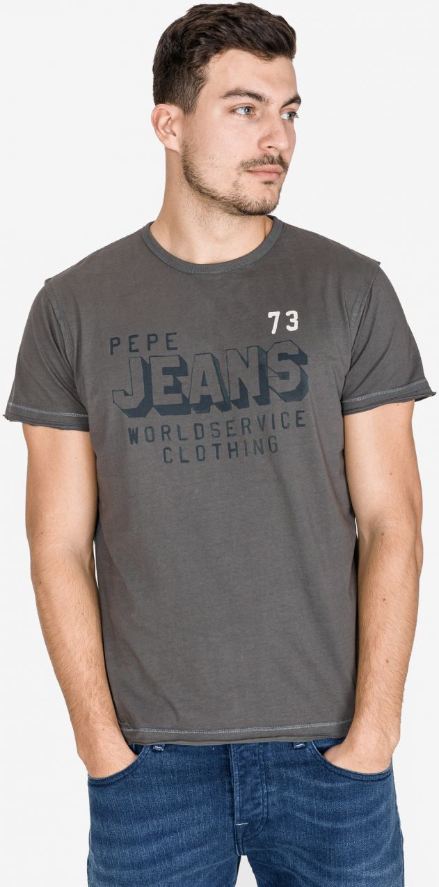 Pepe Jeans Kenth Tričko Šedá