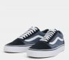 Bielo-modré pánske tenisky so semišovými detailmi VANS Old Skool galéria