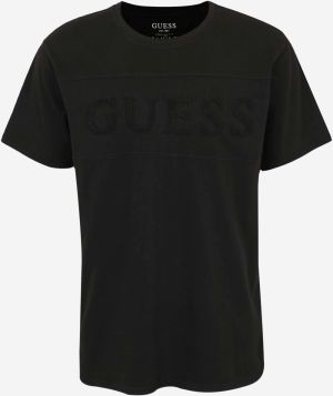 Čierne pánske tričko Guess