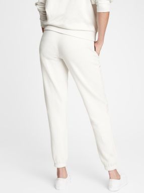 Biele dámske vintage soft classic joggers GAP galéria