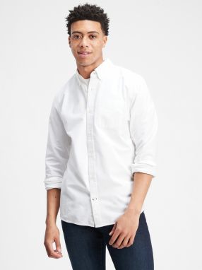 GAP biele pánska košeľa Oxford