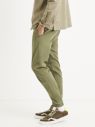 Voľnočasové nohavice pre mužov Celio - zelená galéria