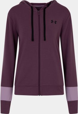 Mikina Under Armour Rival Terry CB FZ Hoodie-PPL