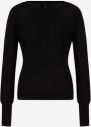 Čierny dámsky vlnený sveter Armani Exchange galéria