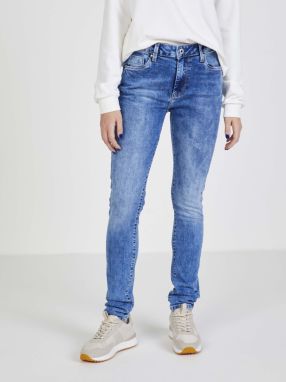 Modré dámske džínsy Pepe Jeans Regent