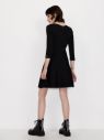 Čierne svetrové šaty Armani Exchange galéria