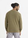 Základný sveter v khaki farbe od značky Celio Vecold galéria