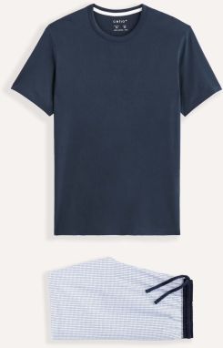 Pyžamá pre mužov Celio - modrá
