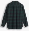 Tmavozelená kockovaná flanelová košeľa Levi's® Classic Worker unisex galéria