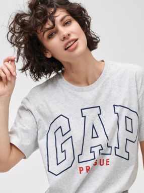 GAP sivé tričko Prague galéria