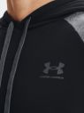 Mikina Under Armour UA RIVAL FLC COLORBLOCK HD - černá galéria