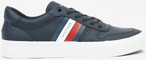 Tommy Hilfiger modré kožené pánske tenisky