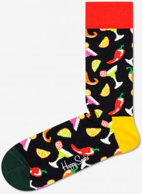 Happy Socks Drink Ponožky Čierna galéria