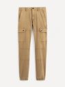 Voľnočasové nohavice pre mužov Celio - hnedá galéria
