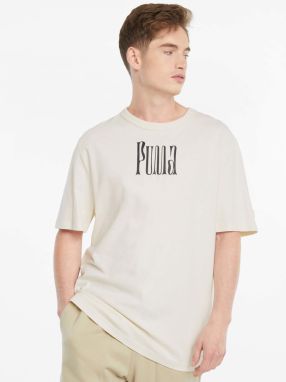 Krémové pánske tričko Puma Downtown