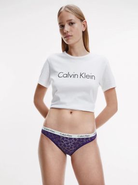 Nohavičky pre ženy Calvin Klein - vínová, fialová
