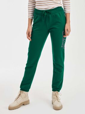 Zelené dámske bežecké nohavice GAP galéria