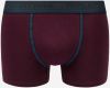 Boxerky Style 6 Cuff Logo&Contrast Piping 2Pcs Box - Dark Blue/Bordeaux Replay galéria