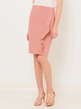 CAMAIEU ružové puzdrová sukňa