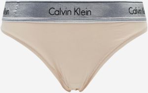 Béžové nohavičky Calvin Klein