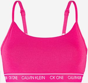 Calvin Klein ružová podprsenka