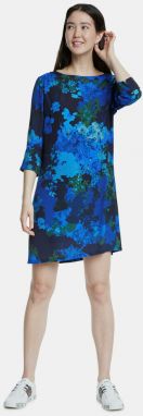 Modré vzorované šaty Desigual galéria