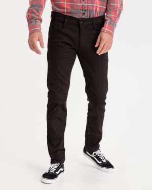 Slim fit pre mužov Replay - čierna