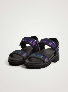 Sandále pre ženy Desigual - čierna, fialová galéria