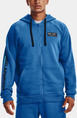 Mikina Under Armour UA Rival Fleece Chroma FZ HD-BLU