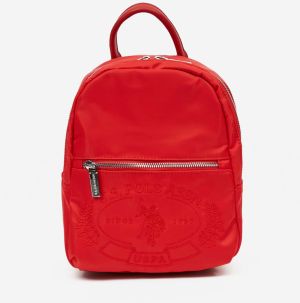 Červený dámsky malý batoh US Polo Assn. Springfield