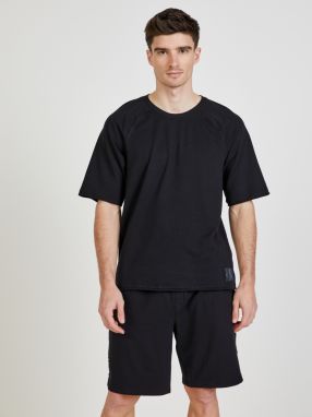 Čierne pánske tričko na spanie Calvin Klein galéria