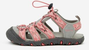 Ružovo-sivé dievčenské sandále SAM 73 Atbera