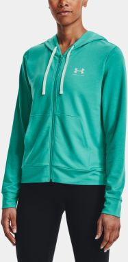 Mikina Under Armour Rival Terry FZ Hoodie-GRN