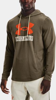 Mikina Under Armour UA Rival Terry Logo Hoodie - zelená