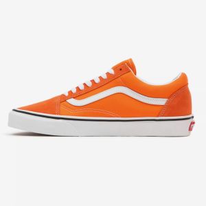 Oranžové tenisky so semišovými detailmi VANS UA Old Skool